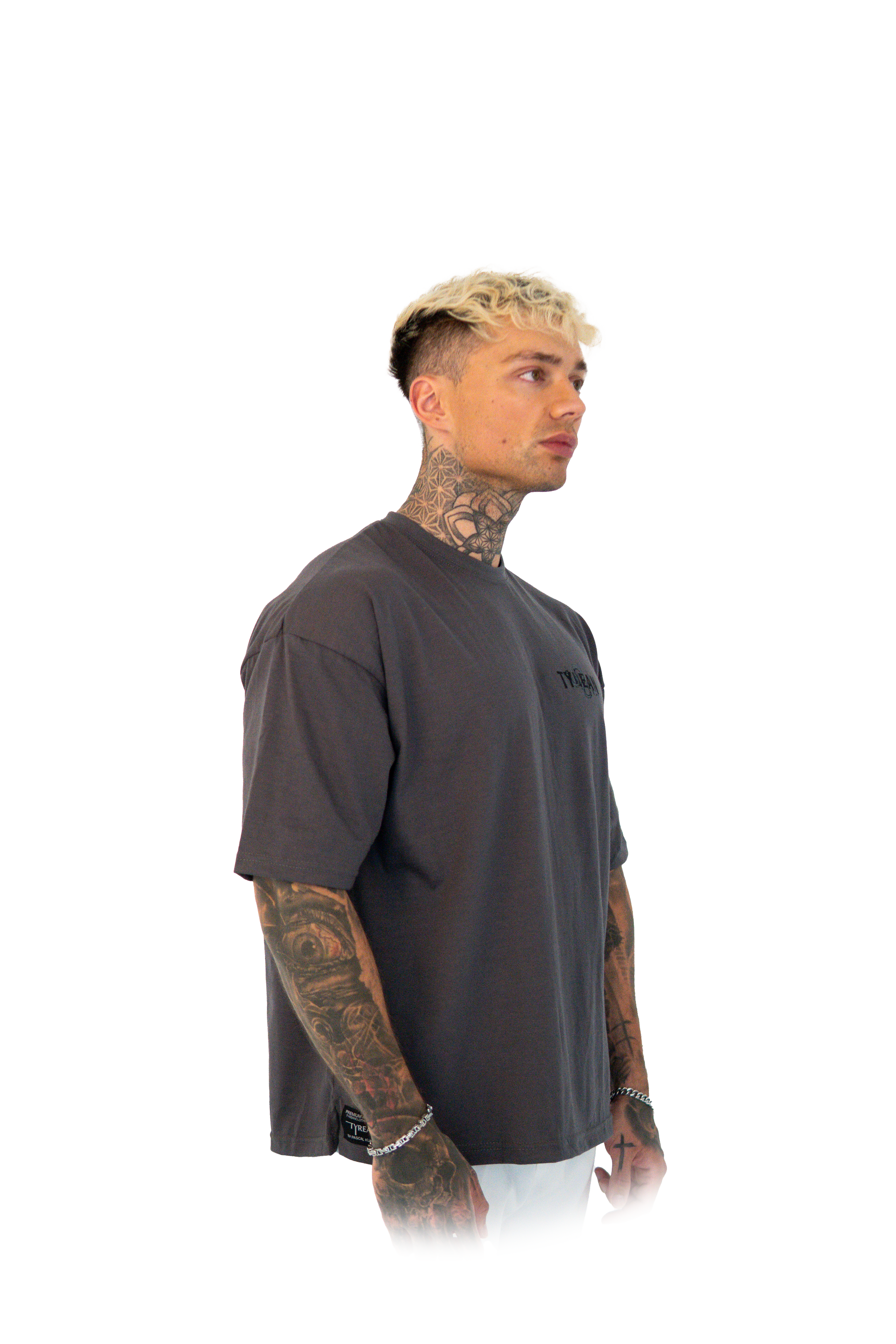 Black Snake Grey Shirt