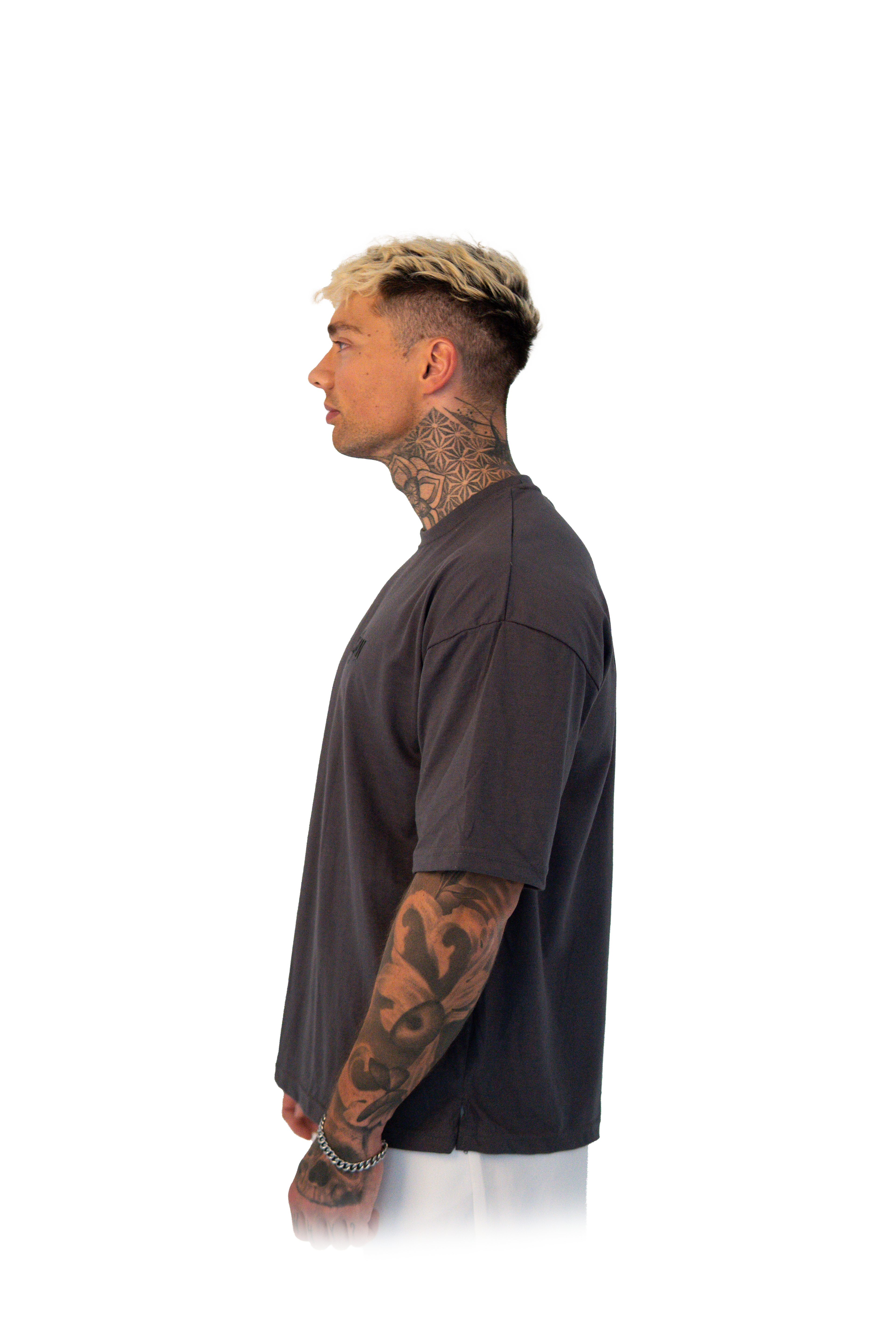 Black Snake Grey Shirt