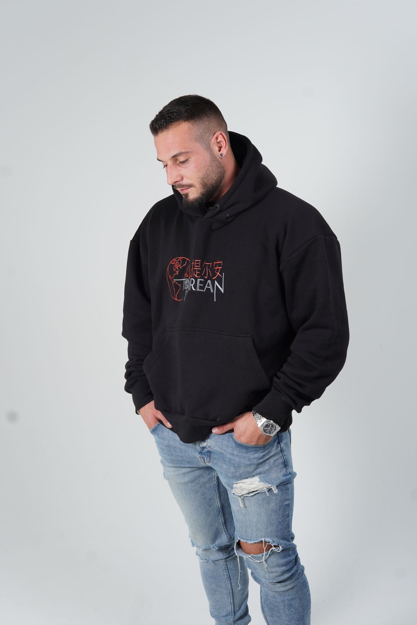 BigHeavySize V2 Pullover mit Backprint