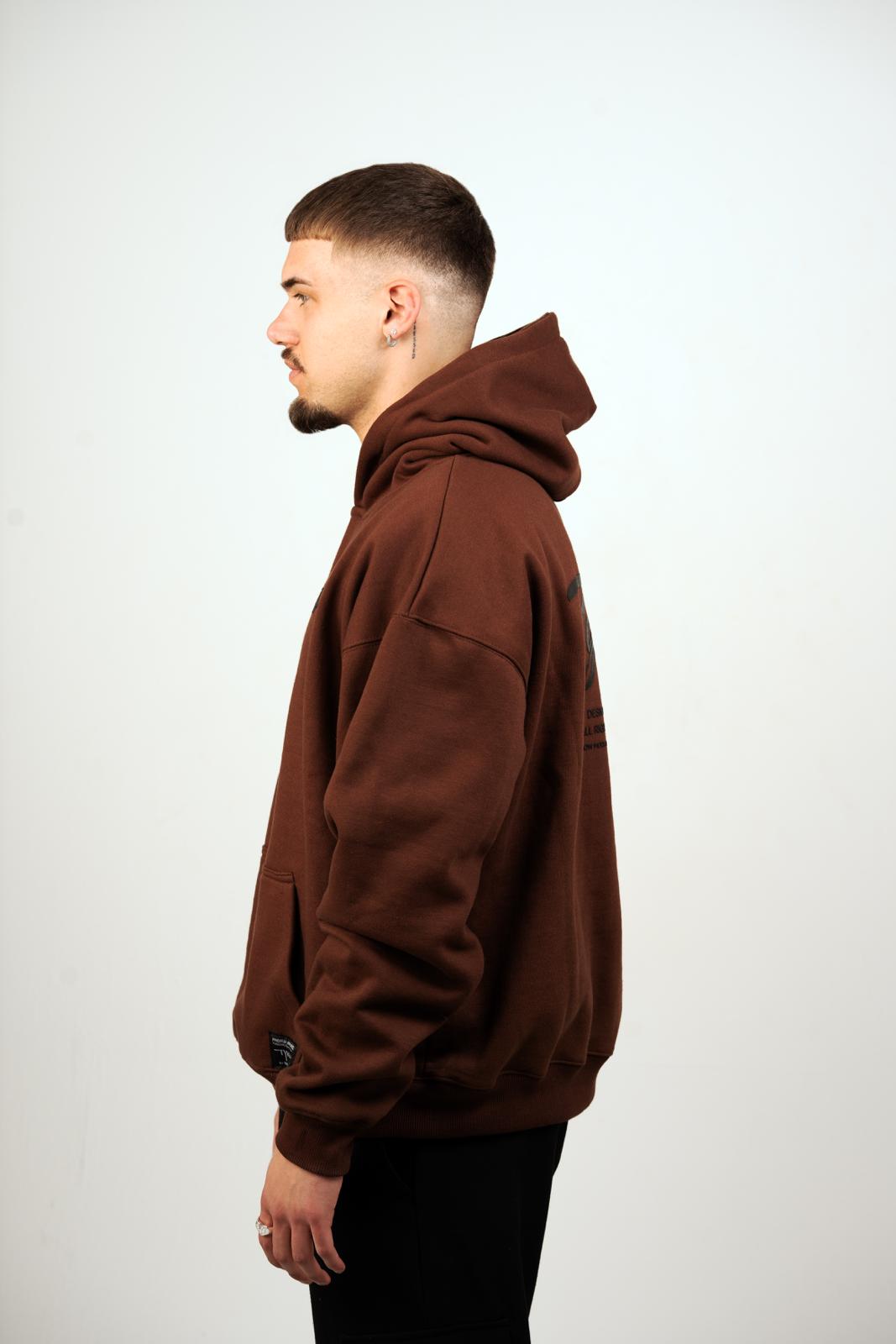 Brown Retro Pt 1 Pullover