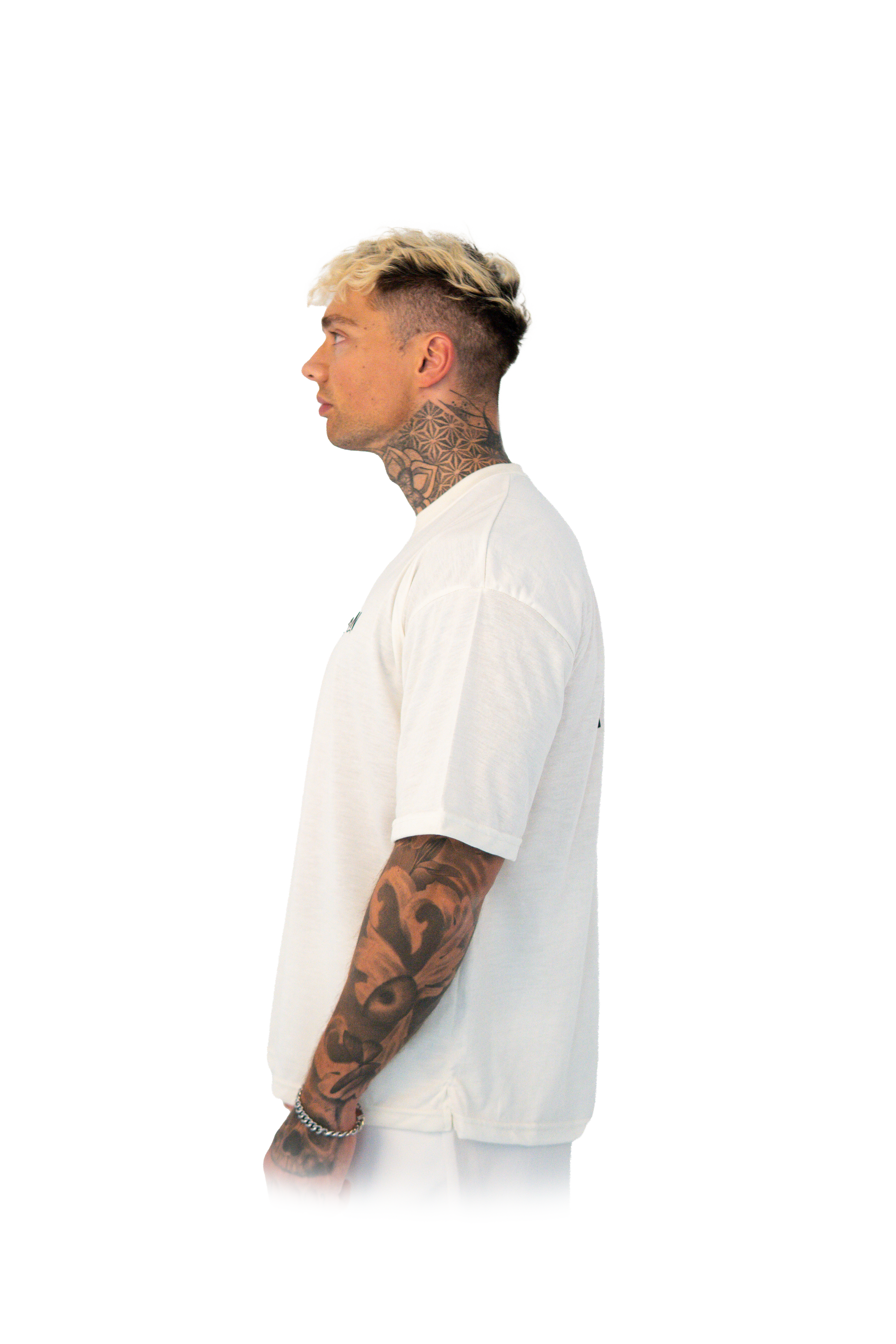 Black Snake White Shirt