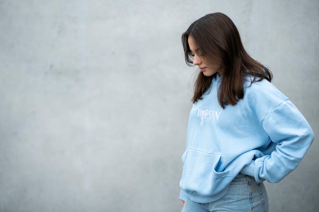 ( Limited Edition ) Babyblue Unisex Oversize Pullover