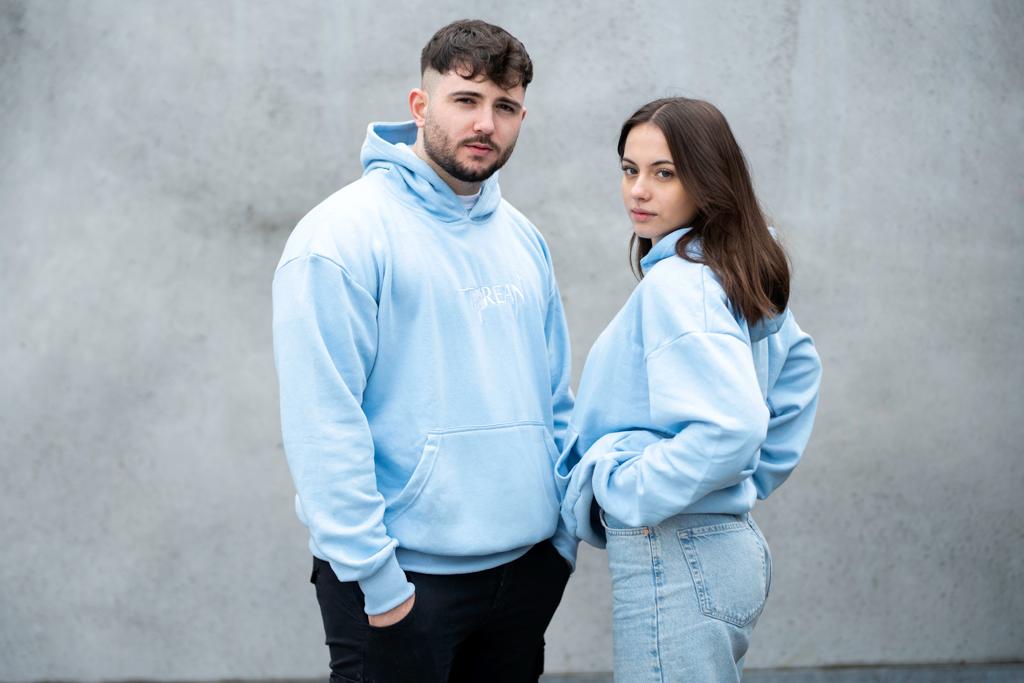 ( Limited Edition ) Babyblue Unisex Oversize Pullover