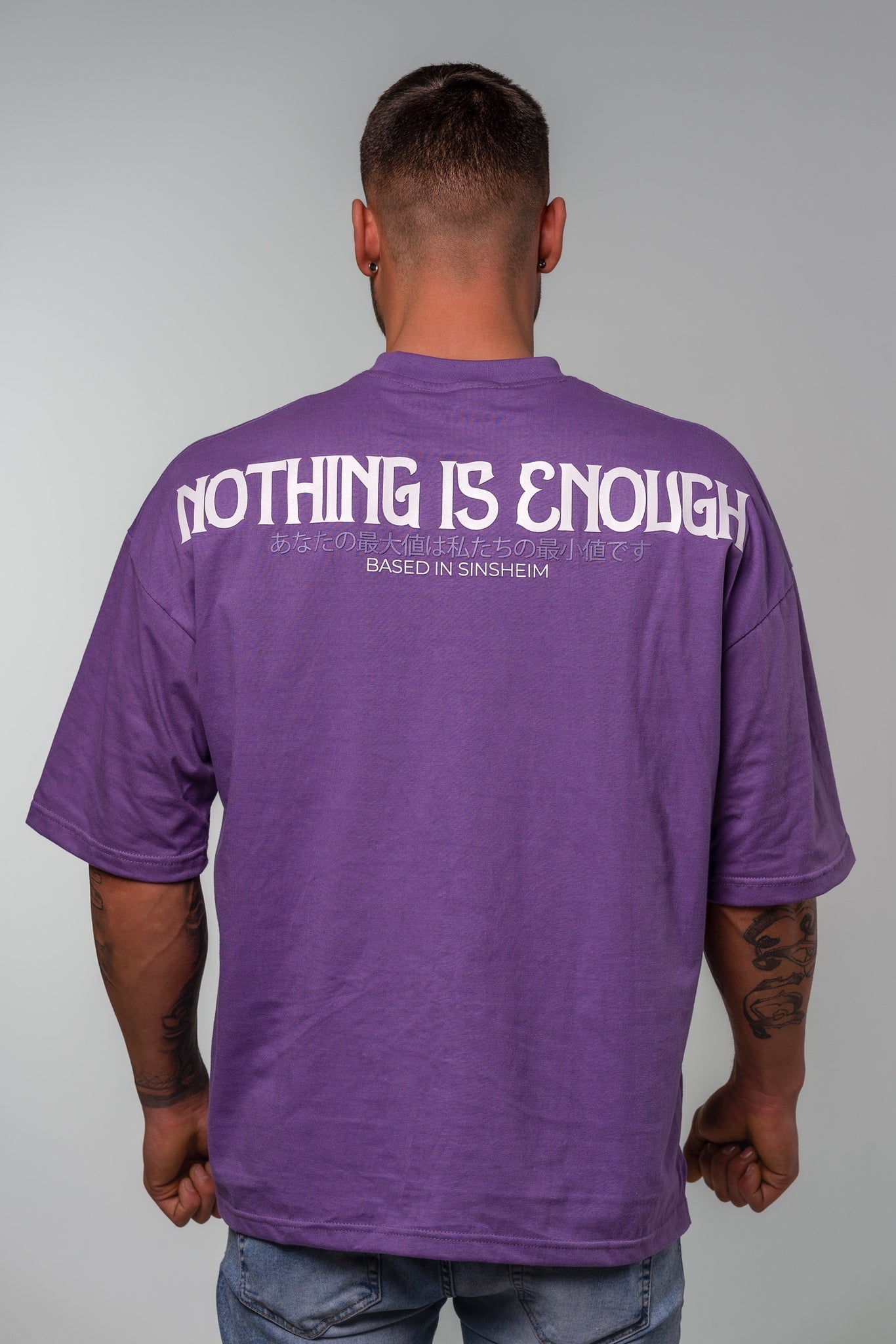 Purple Nothing is Enough Shirt